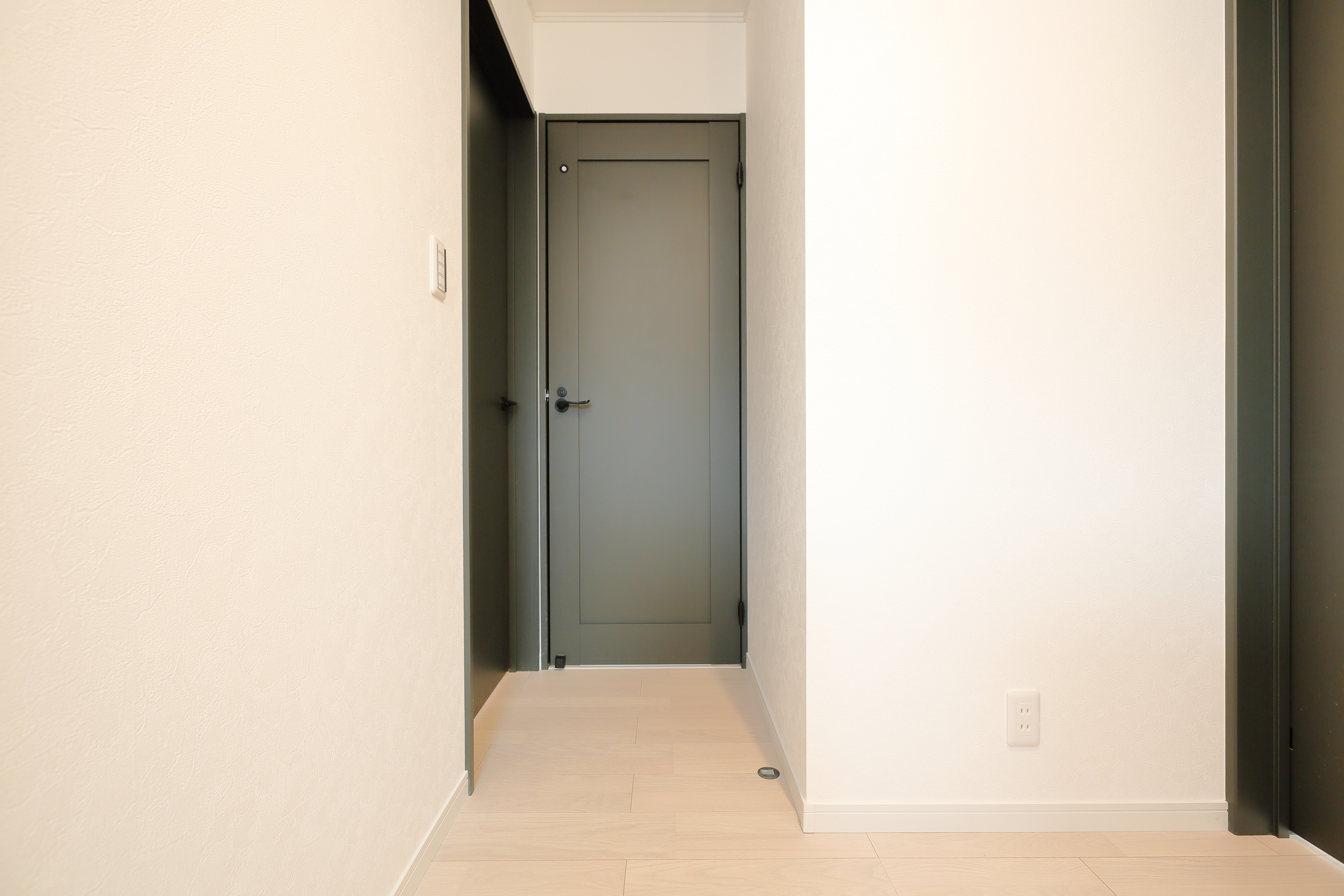 マットな質感の扉