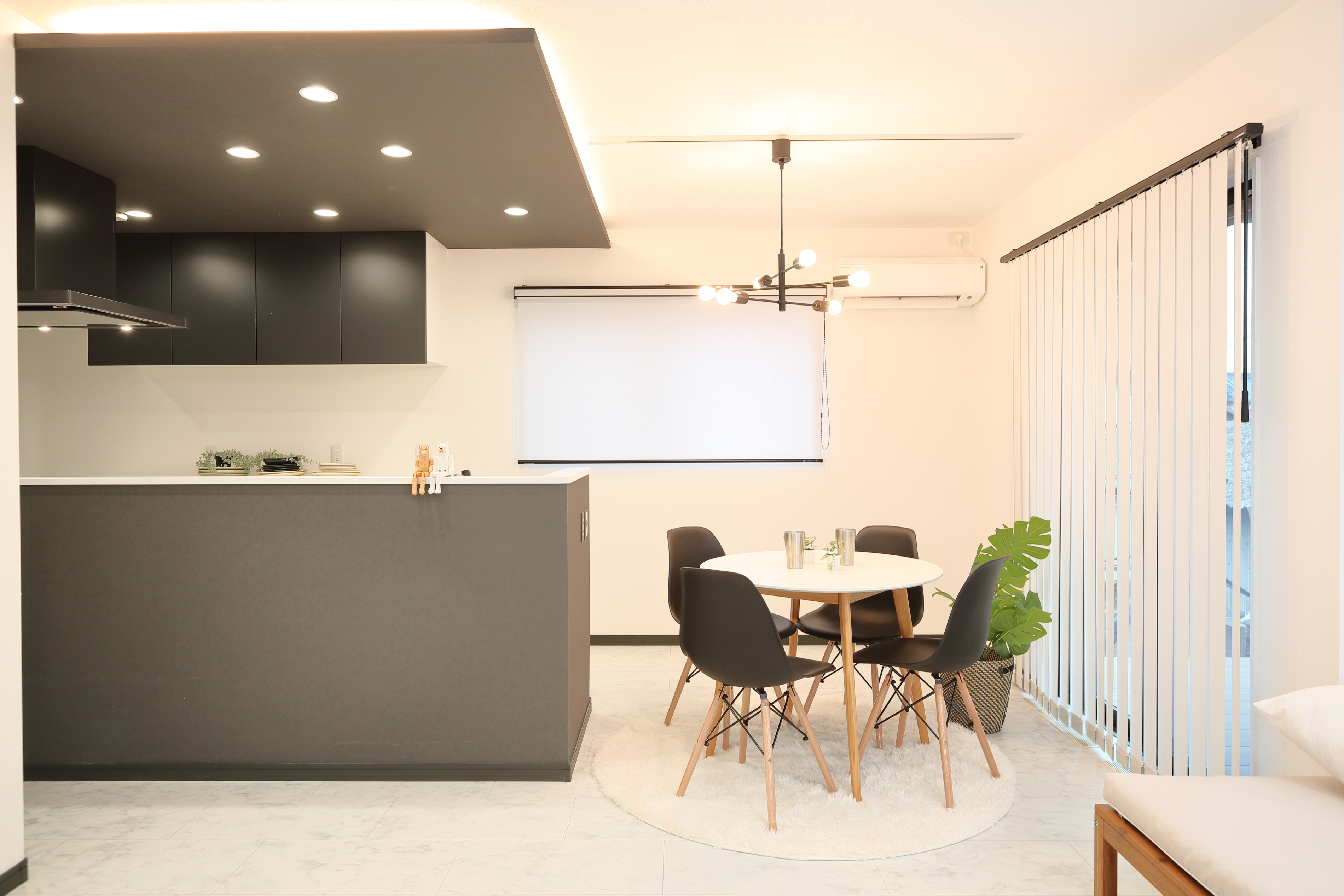 おしゃれすぎる折り上げ天井