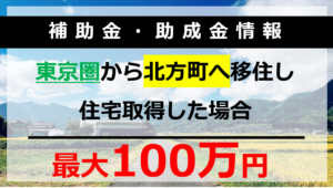 東京圏からの移住支援事業