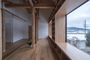 柱・梁をそのままに大開口・大空間を実現